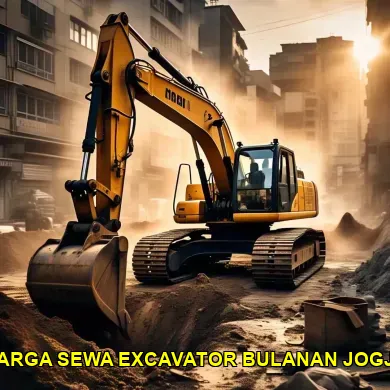 Mengetahui harga sewa excavator bulanan di Jogja